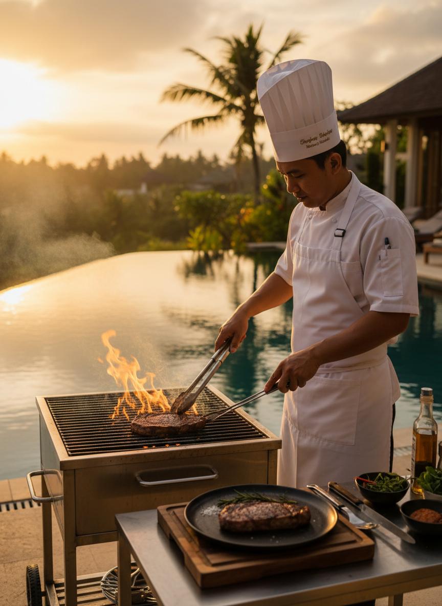 Seafood Suppliers Behind Villa Catering — Catering Suppliers in Bali